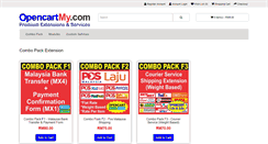 Desktop Screenshot of opencartmy.com